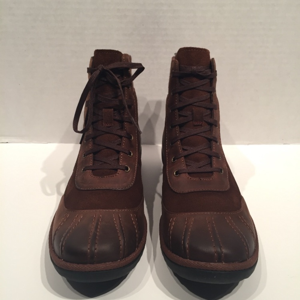 UGG Cayli Waterproof Duck Leather Laceup Boot - Picture 2 of 8